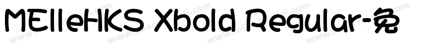 MElleHKS Xbold Regular字体转换